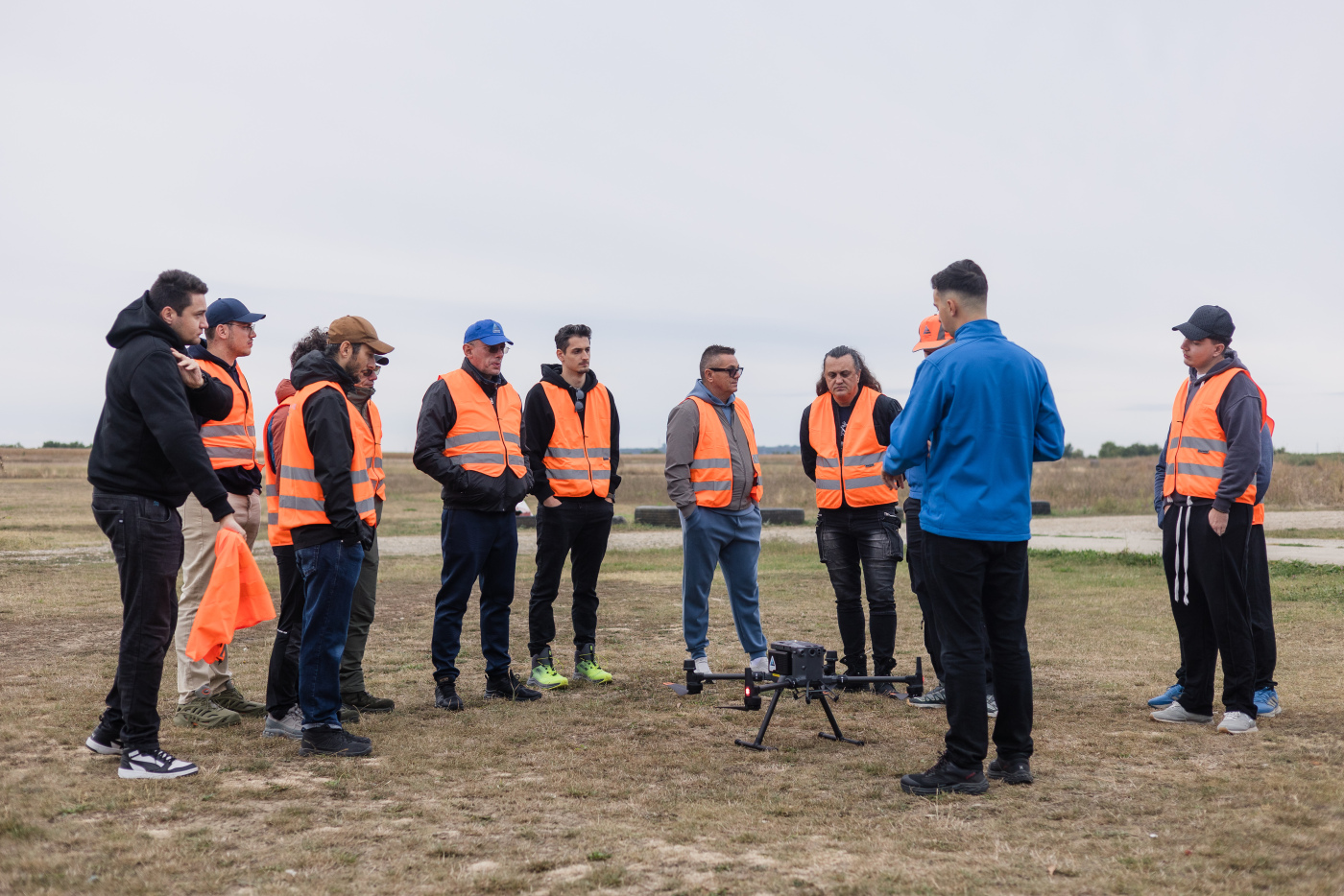 Training practic pentru operațiuni UAV în industrie